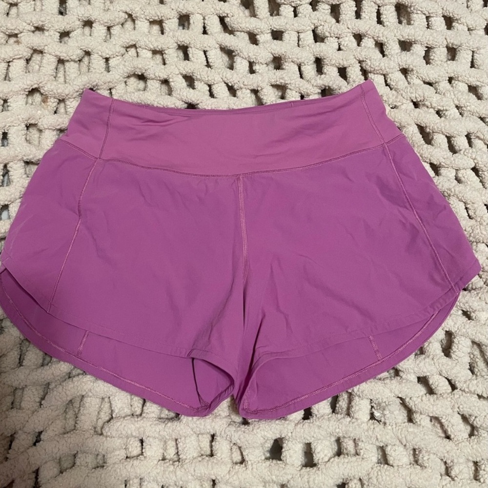 Lululemon Speed Up Shorts – Purple, Size 6